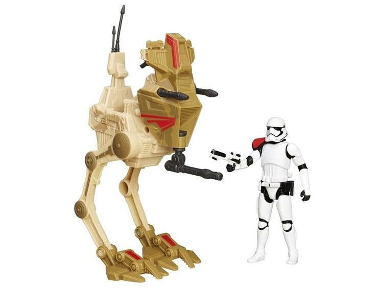Star Wars Desert Assault Walker with First Order Stormtrooper Officer (The Force Awakens) Exclusive Gallery Image 1