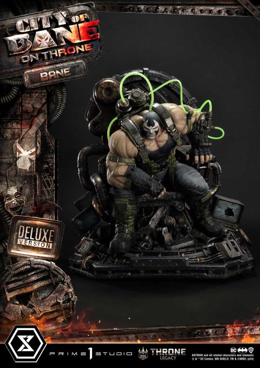 Batman: City of Bane Throne Legacy Collection Bane on Throne (Deluxe Ver.) 1/4 Scale Limited Edition Statue (With Bonus) Gallery Image 4