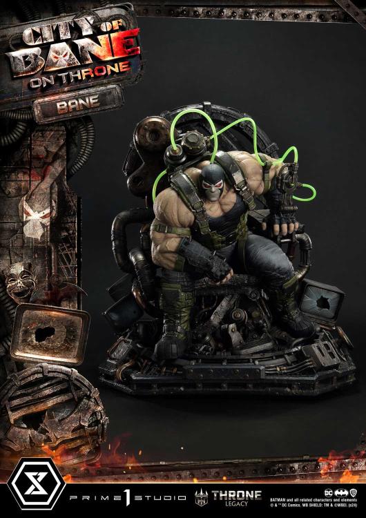 Batman: City of Bane Throne Legacy Collection Bane on Throne (Deluxe Ver.) 1/4 Scale Limited Edition Statue (With Bonus) Gallery Image 7