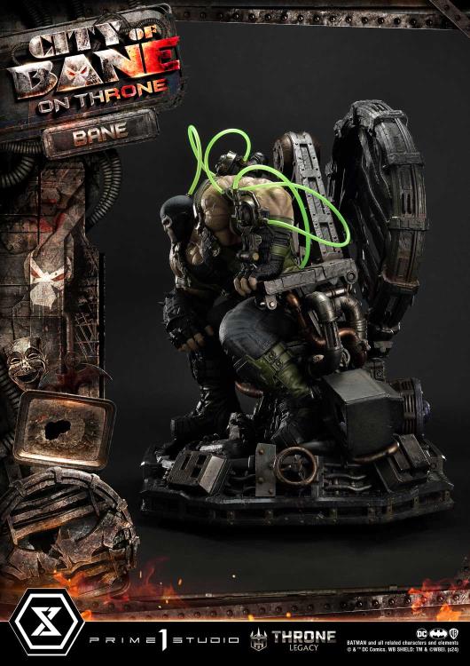 Batman: City of Bane Throne Legacy Collection Bane on Throne (Deluxe Ver.) 1/4 Scale Limited Edition Statue (With Bonus) Gallery Image 10