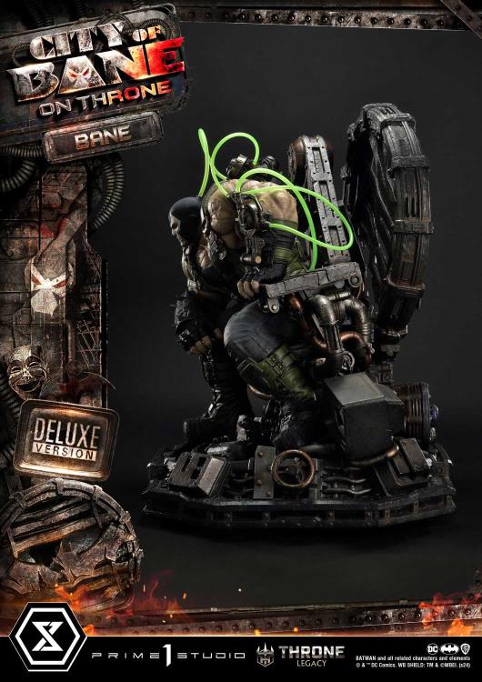 Batman: City of Bane Throne Legacy Collection Bane on Throne (Deluxe Ver.) 1/4 Scale Limited Edition Statue (With Bonus) Gallery Image 12