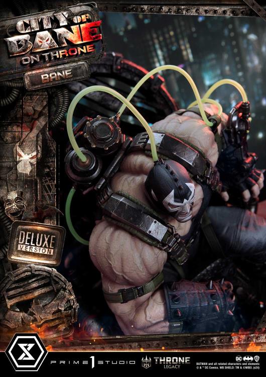 Batman: City of Bane Throne Legacy Collection Bane on Throne (Deluxe Ver.) 1/4 Scale Limited Edition Statue (With Bonus) Gallery Image 63