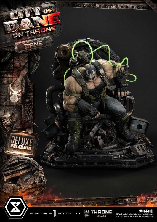 Batman: City of Bane Throne Legacy Collection Bane on Throne (Deluxe Ver.) 1/4 Scale Limited Edition Statue (With Bonus) Gallery Image 5
