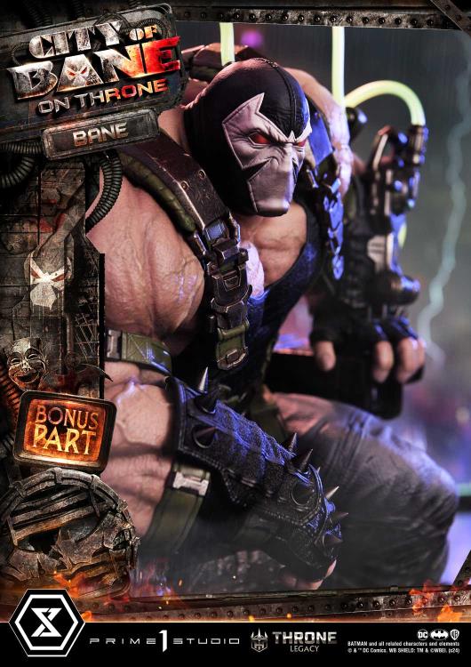 Batman: City of Bane Throne Legacy Collection Bane on Throne (Deluxe Ver.) 1/4 Scale Limited Edition Statue (With Bonus) Gallery Image 60