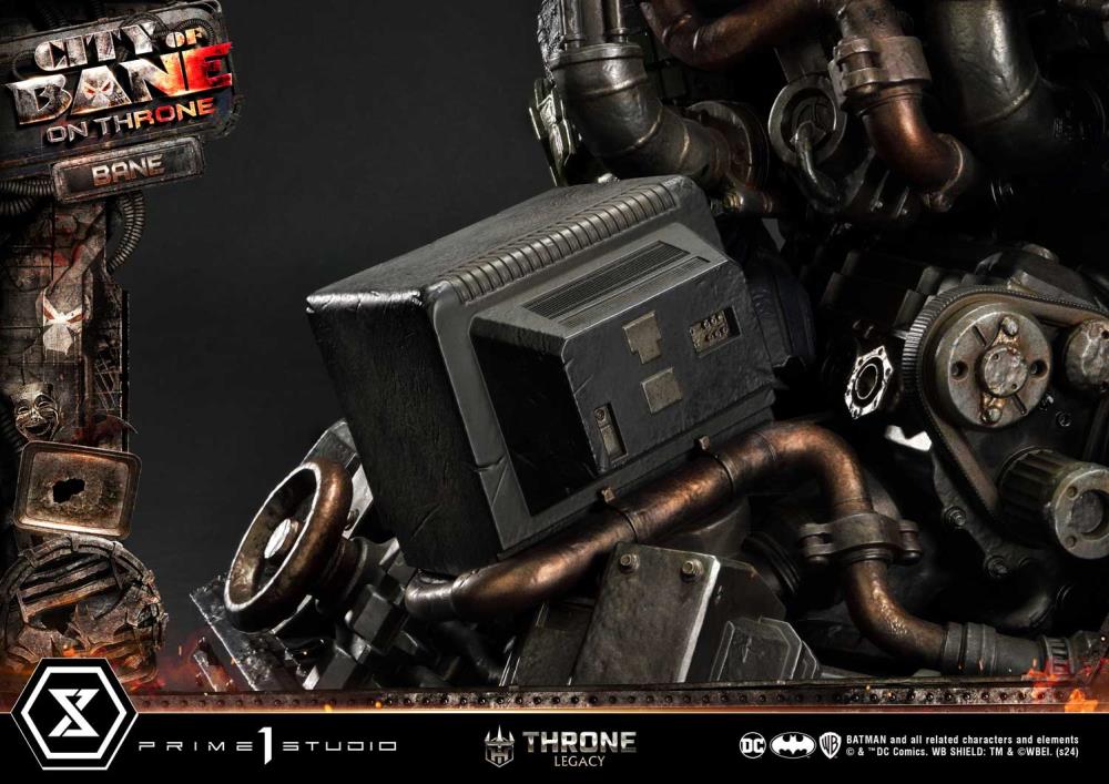 Batman: City of Bane Throne Legacy Collection Bane on Throne (Deluxe Ver.) 1/4 Scale Limited Edition Statue (With Bonus) Gallery Image 43