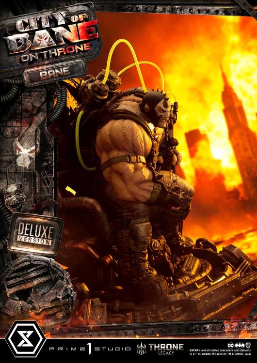 Batman: City of Bane Throne Legacy Collection Bane on Throne (Deluxe Ver.) 1/4 Scale Limited Edition Statue (With Bonus) Gallery Image 69