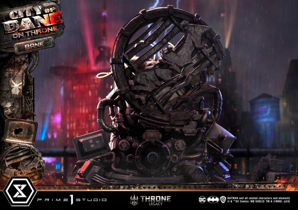 Batman: City of Bane Throne Legacy Collection Bane on Throne (Deluxe Ver.) 1/4 Scale Limited Edition Statue (With Bonus) Gallery Image 54