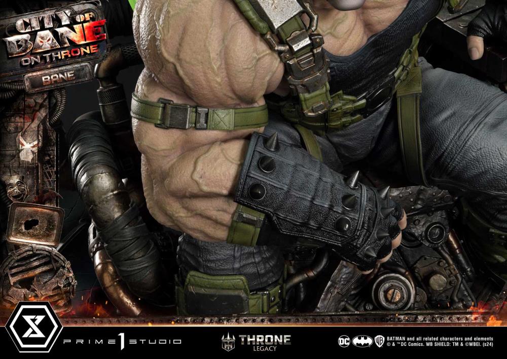 Batman: City of Bane Throne Legacy Collection Bane on Throne (Deluxe Ver.) 1/4 Scale Limited Edition Statue (With Bonus) Gallery Image 37