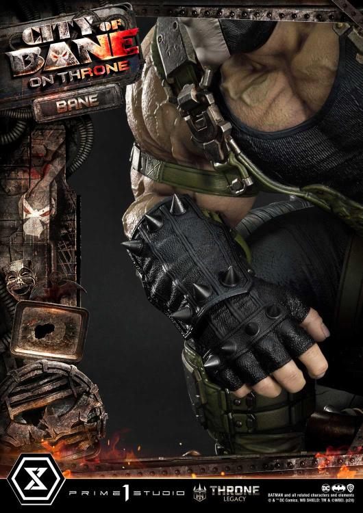 Batman: City of Bane Throne Legacy Collection Bane on Throne (Deluxe Ver.) 1/4 Scale Limited Edition Statue (With Bonus) Gallery Image 29