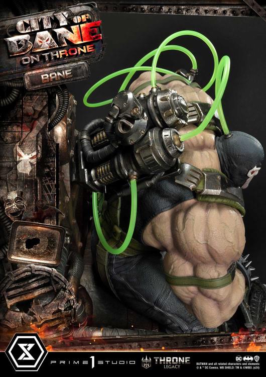 Batman: City of Bane Throne Legacy Collection Bane on Throne (Deluxe Ver.) 1/4 Scale Limited Edition Statue (With Bonus) Gallery Image 31