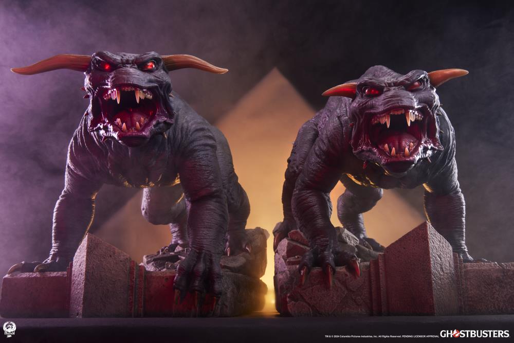 Ghostbusters Premier Series Terror Dogs 1/4 Scale Statue Set Gallery Image 3