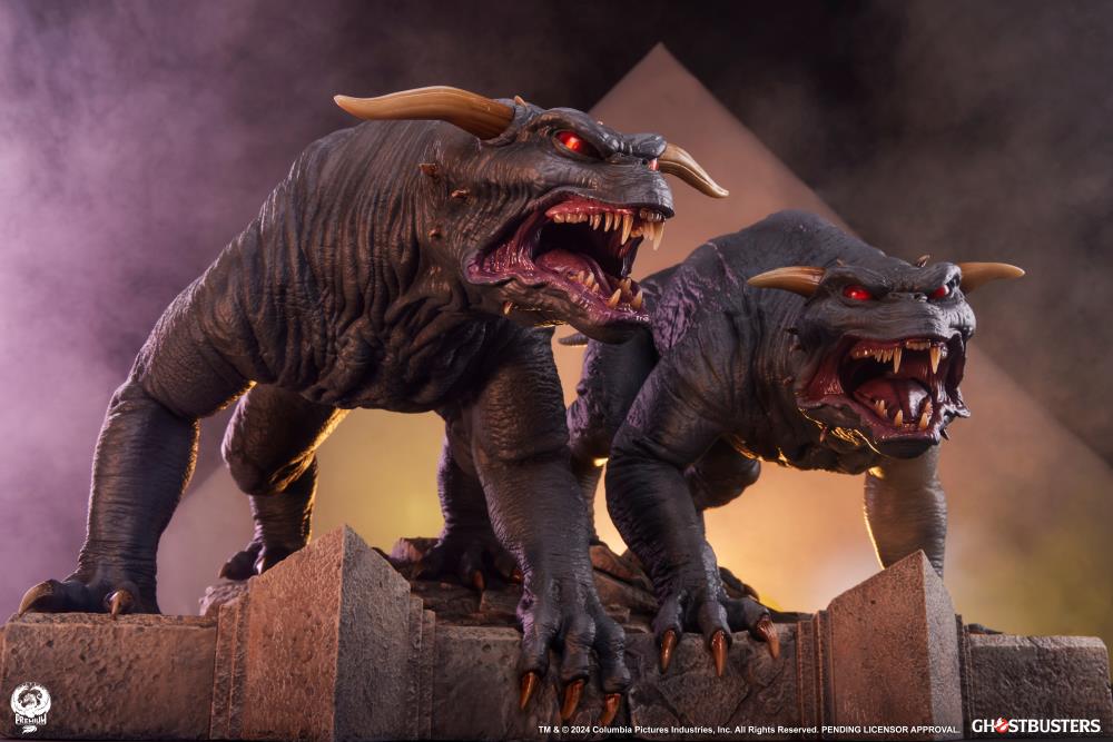 Ghostbusters Premier Series Terror Dogs 1/4 Scale Statue Set Gallery Image 7