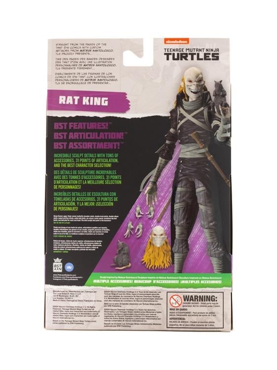 Teenage Mutant Ninja Turtles BST AXN Rat King (IDW Comic) Gallery Image 14