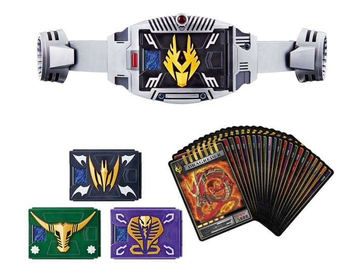 Kamen Rider Ryuki Complete Selection Modification V Buckle 4 Kamen