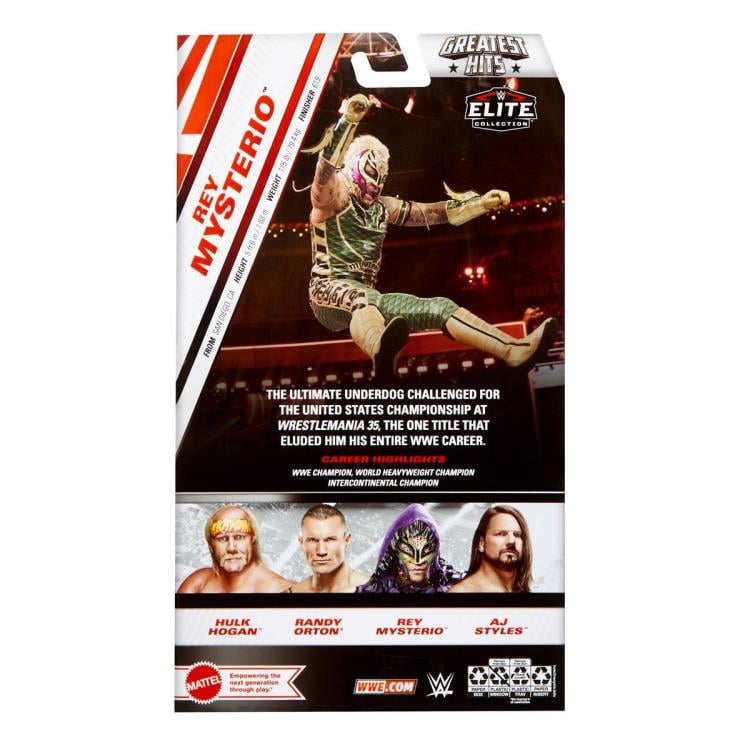 WWE Elite Collection Greatest Hits Rey Mysterio Gallery Image 9