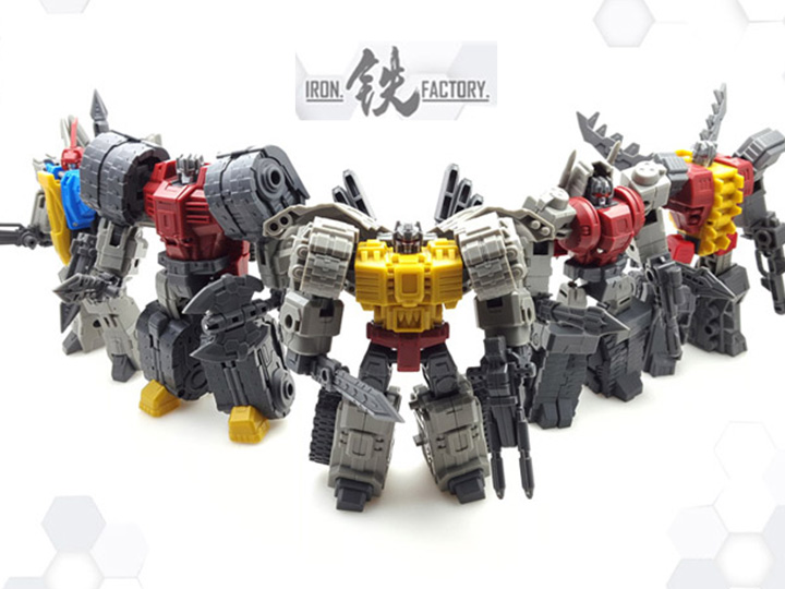 IF-EX06-EX10 - Asura Knights Upgrade Figure Set of 5 Gallery Image 1