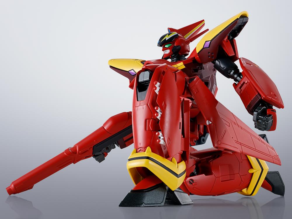 ロボット HI-LR VF-19 CUSTOM FIRE VALKYRIE Macross 7 Hi-Metal R VF-19 Custom Fire Valkyrie