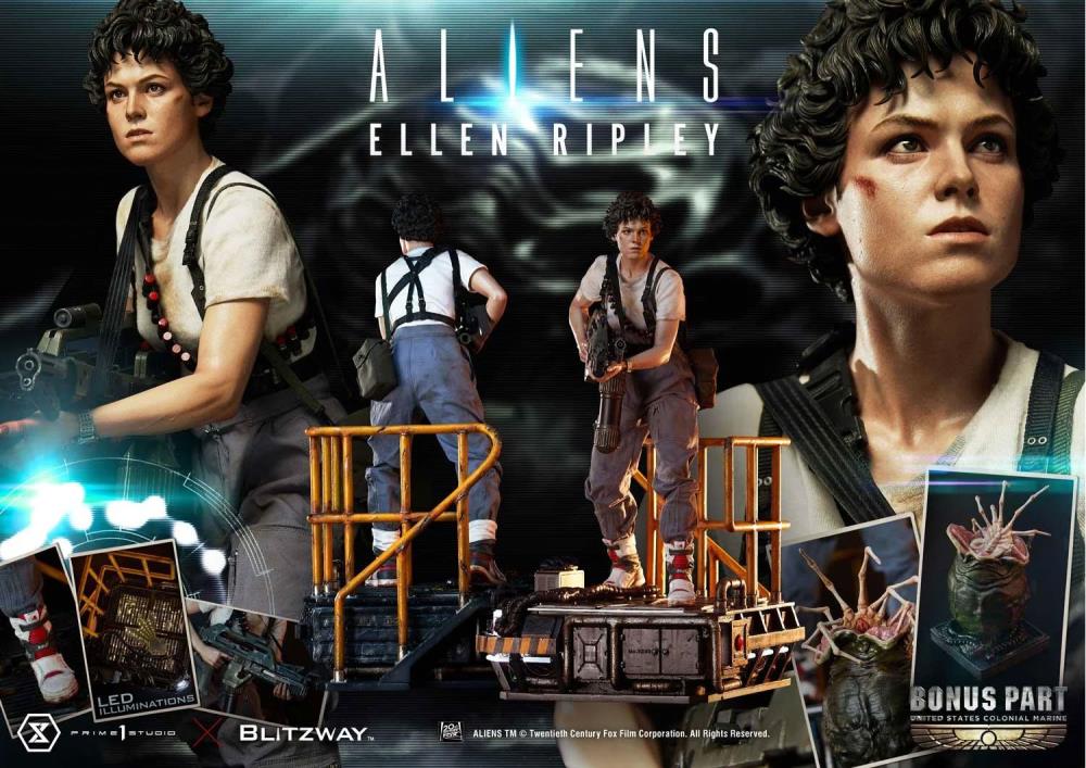 Aliens Ultimate Premium Masterline Ellen Ripley 1/4 Scale Limited Edition Statue (With Bonus) Gallery Image 38