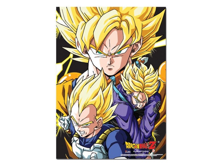 Dragon Ball Z Crew Wall Scroll Gallery Image 1