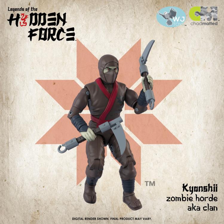 Legends of the Hidden Force Kyonshii (Zombie Ghost) Figure Gallery Image 3