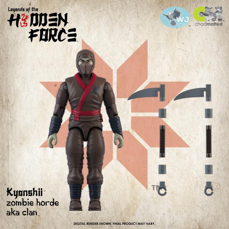 Legends of the Hidden Force Kyonshii (Zombie Ghost) Figure Gallery Image 4