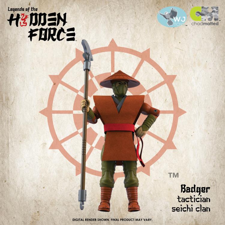 Legends of the Hidden Force Badger Figure Gallery Image 3