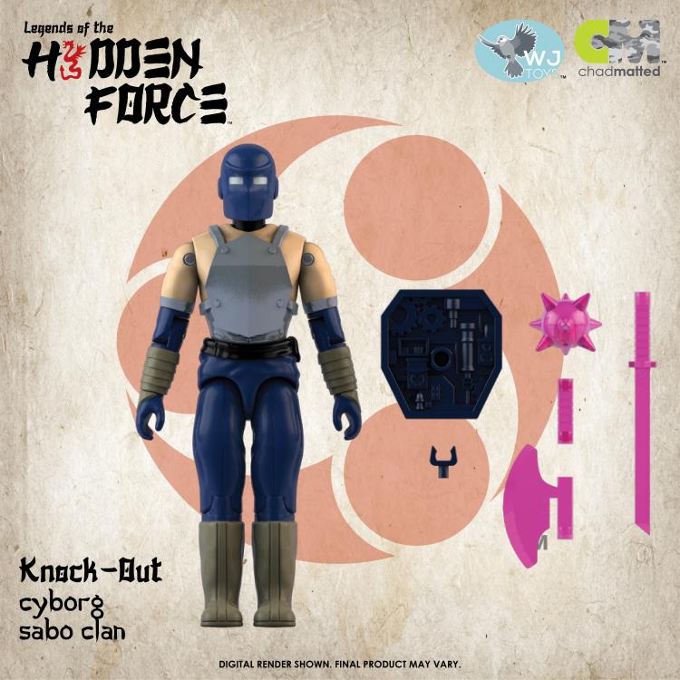 Legends of the Hidden Force Knock-Out Figure Gallery Image 4