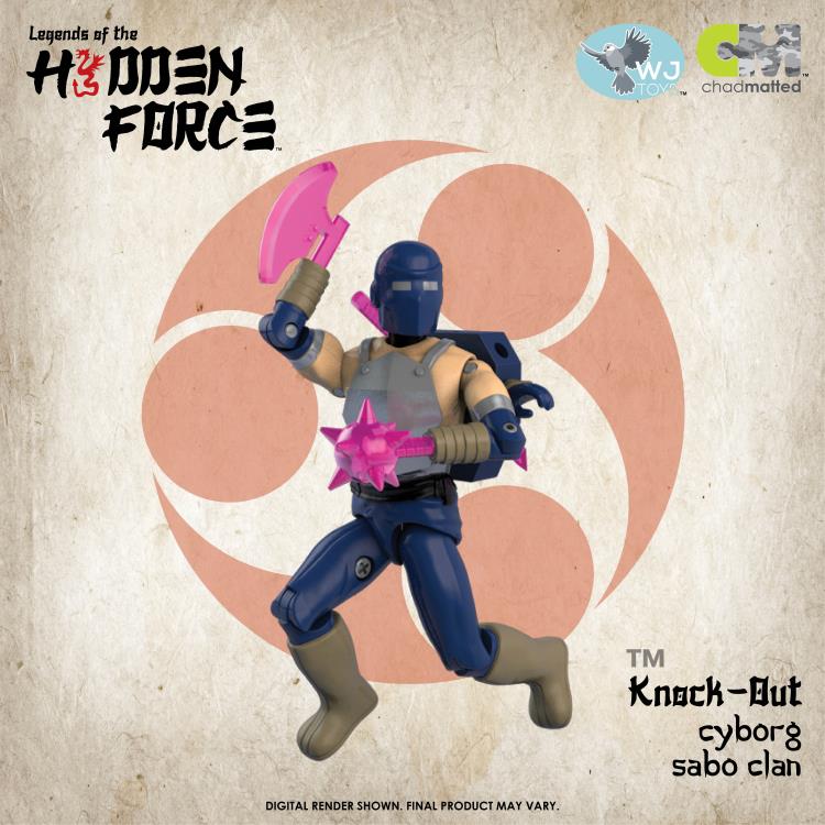Legends of the Hidden Force Knock-Out Figure Gallery Image 3