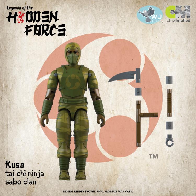 Legends of the Hidden Force Kusa Figure Gallery Image 4