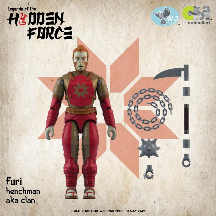 Legends of the Hidden Force Furi Figure Gallery Image 4
