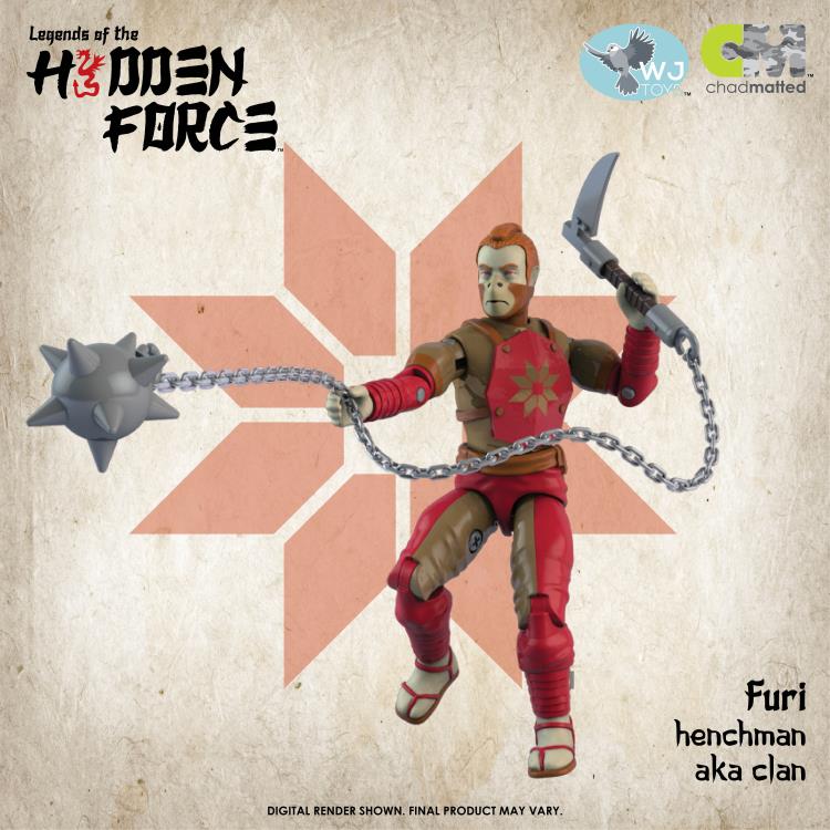 Legends of the Hidden Force Furi Figure Gallery Image 3