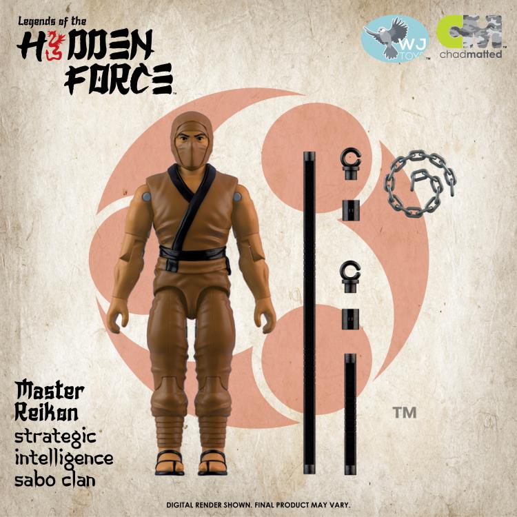 Legends of the Hidden Force Master Reikon Figure Gallery Image 4