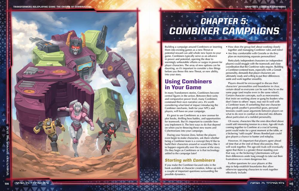 Transformers Roleplaying Game: The Enigma of Combination Sourcebook Gallery Image 9