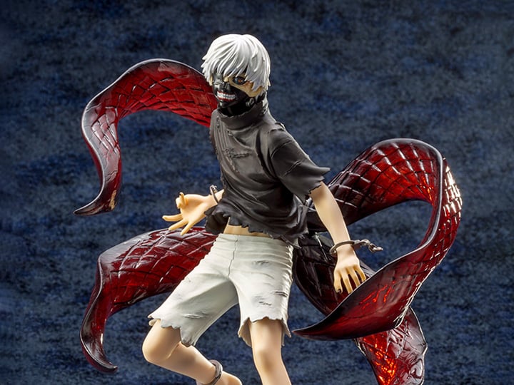 Tokyo Ghoul ArtFX J Ken Kaneki (Awakened Repaint Ver.) 1/8 Scale Figure (Reissue) Gallery Image 1