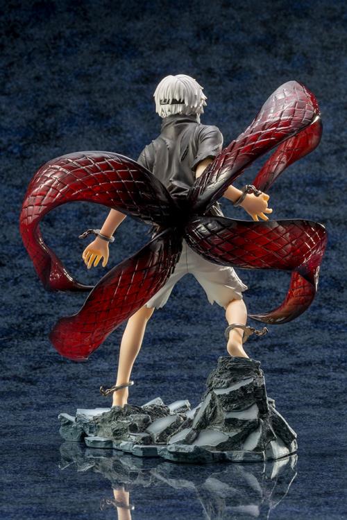 Tokyo Ghoul ArtFX J Ken Kaneki (Awakened Repaint Ver.) 1/8 Scale Figure (Reissue) Gallery Image 6
