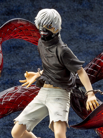 Tokyo Ghoul ArtFX J Ken Kaneki (Awakened Repaint Ver.) 1/8 Scale Figure (Reissue) Gallery Image 2