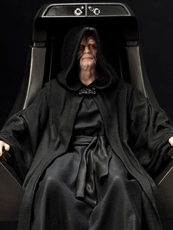 Star Wars: Return of the Jedi ArtFX+ Emperor Palpatine Statue (Reissue) Gallery Image 2