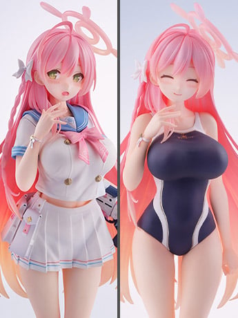 Blue Archive Hanako (Deluxe Ver.) 1/7 Scale Figure Set Gallery Image 2