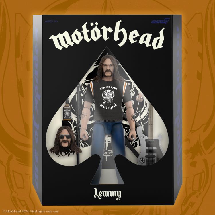 Motorhead ULTIMATES! Lemmy Kilmister (1981 Tour) Action Figure Gallery Image 8