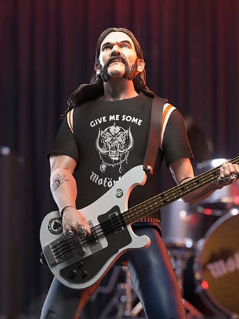 Motorhead ULTIMATES! Lemmy Kilmister (1981 Tour) Action Figure Gallery Image 2