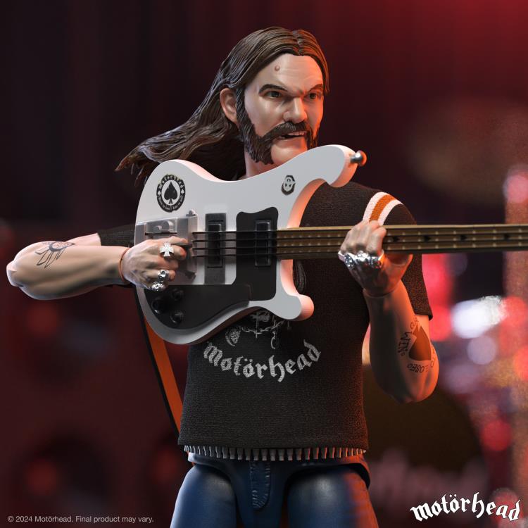 Motorhead ULTIMATES! Lemmy Kilmister (1981 Tour) Action Figure Gallery Image 4