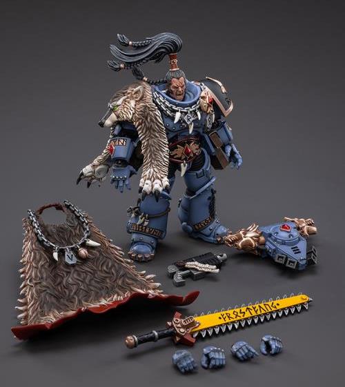 Warhammer 40k Space Wolves Ragnar Blackmane 1/18 Scale Action Figure (Reissue) Gallery Image 7