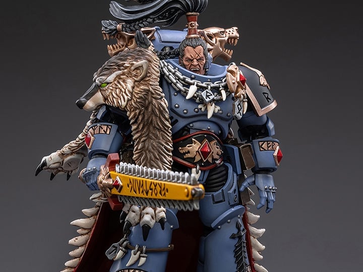 Warhammer 40k Space Wolves Ragnar Blackmane 1/18 Scale Action Figure (Reissue) Gallery Image 1