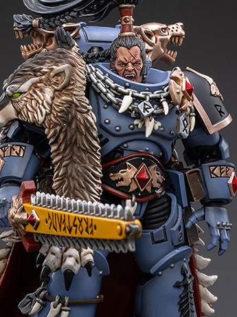 Warhammer 40k Space Wolves Ragnar Blackmane 1/18 Scale Action Figure (Reissue) Gallery Image 2