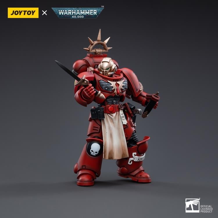Warhammer 40k Blood Angels Veteran Laenatus 1/18 Scale Action Figure (Reissue) Gallery Image 6