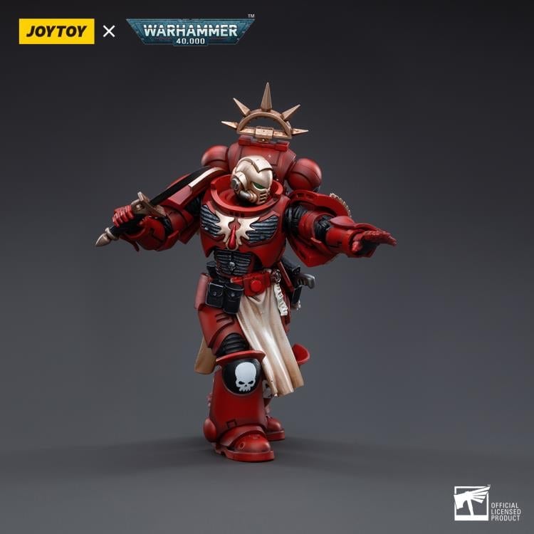 Warhammer 40k Blood Angels Veteran Laenatus 1/18 Scale Action Figure (Reissue) Gallery Image 4
