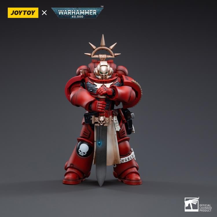 Warhammer 40k Blood Angels Veteran Laenatus 1/18 Scale Action Figure (Reissue) Gallery Image 3