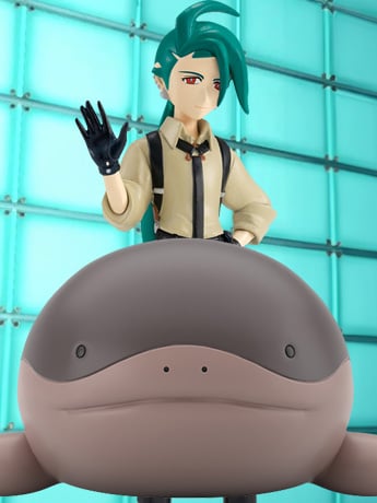 Pokemon Scale World Paldea Region Rika & Clodsire Figure Set Gallery Image 2