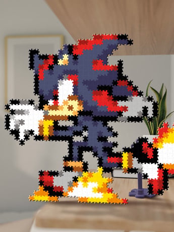 Sonic The Hedgehog Jixelz Remix Shadow 750-Piece Puzzle