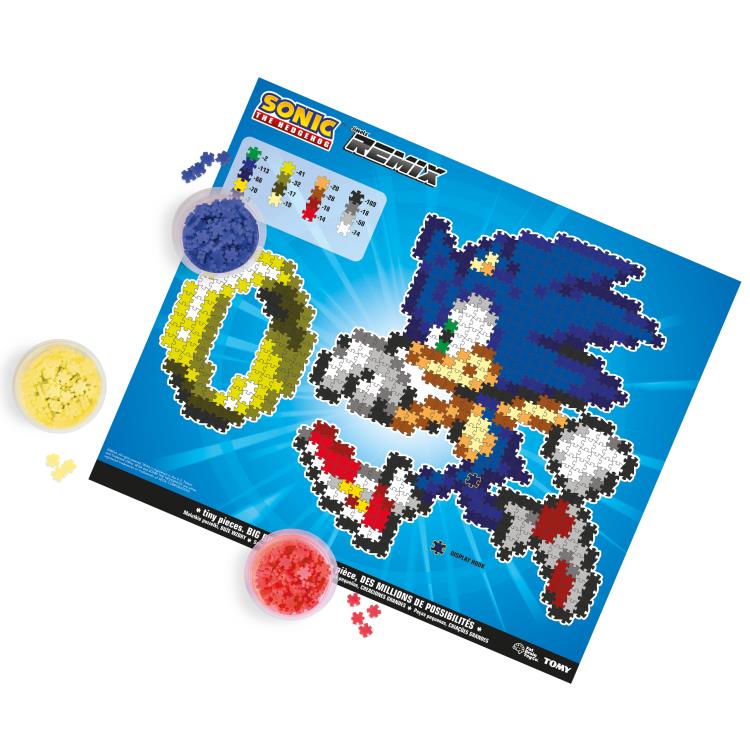 Sonic The Hedgehog Jixelz Remix Sonic 750-Piece Puzzle Gallery Image 3